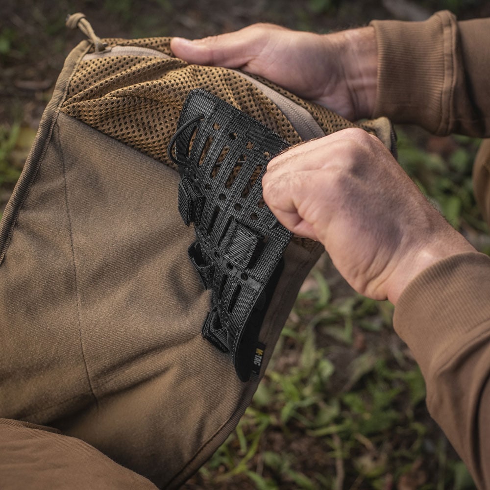 Inserție modulară M-Tac Molle Laser Cut 19,5 x 11 cm - Black