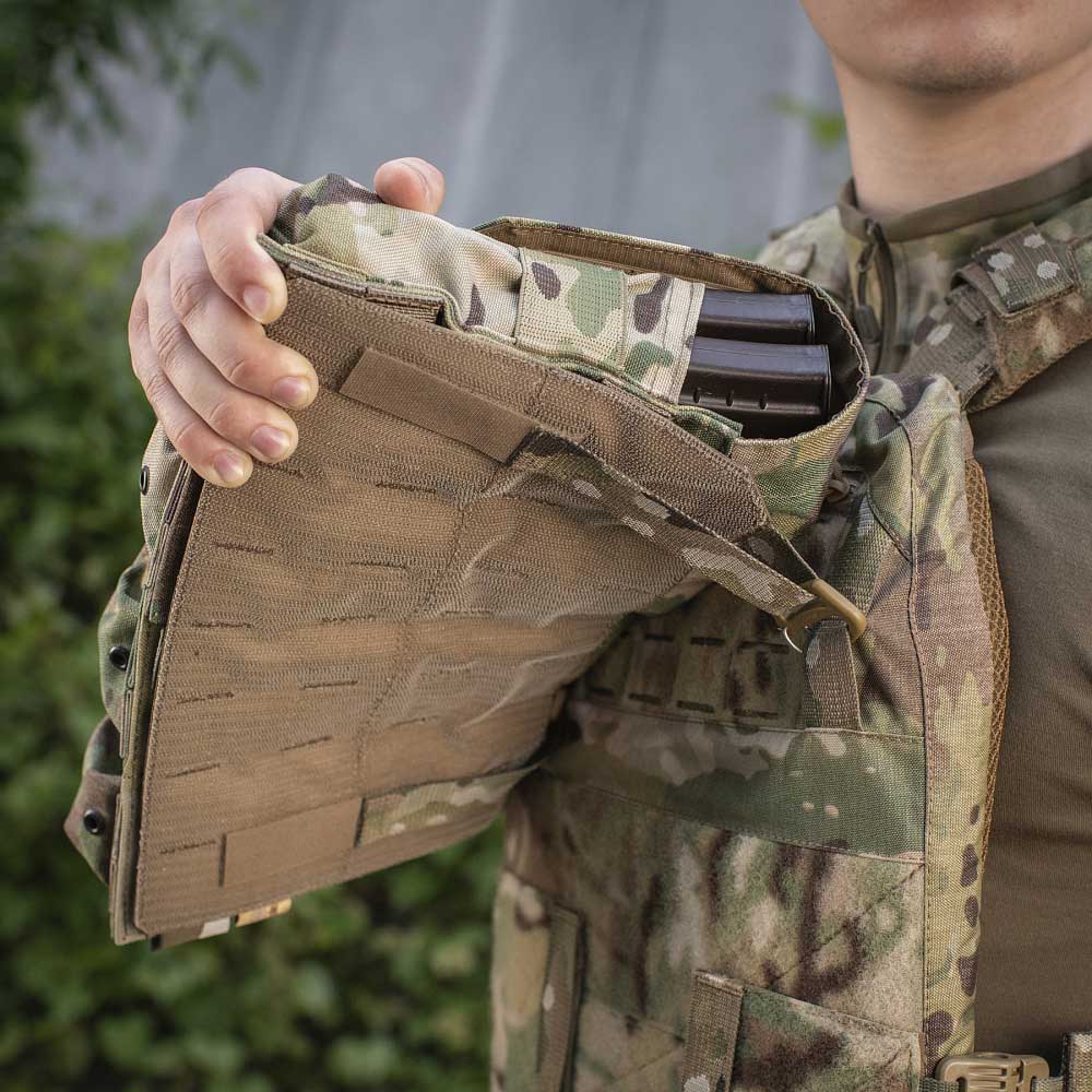 Panou frontal M-Tac pentru vestă de tip Plate Carrier QRS XL - MultiCam