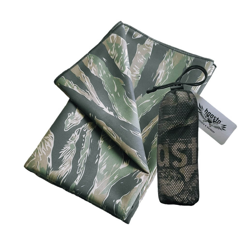 Prosop cu uscare rapidă Haasta 100 x 50 cm - Tiger Stripe