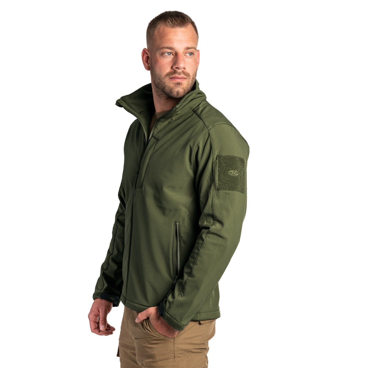 Geacă Highlander Outdoor Odin Softshell - Olive