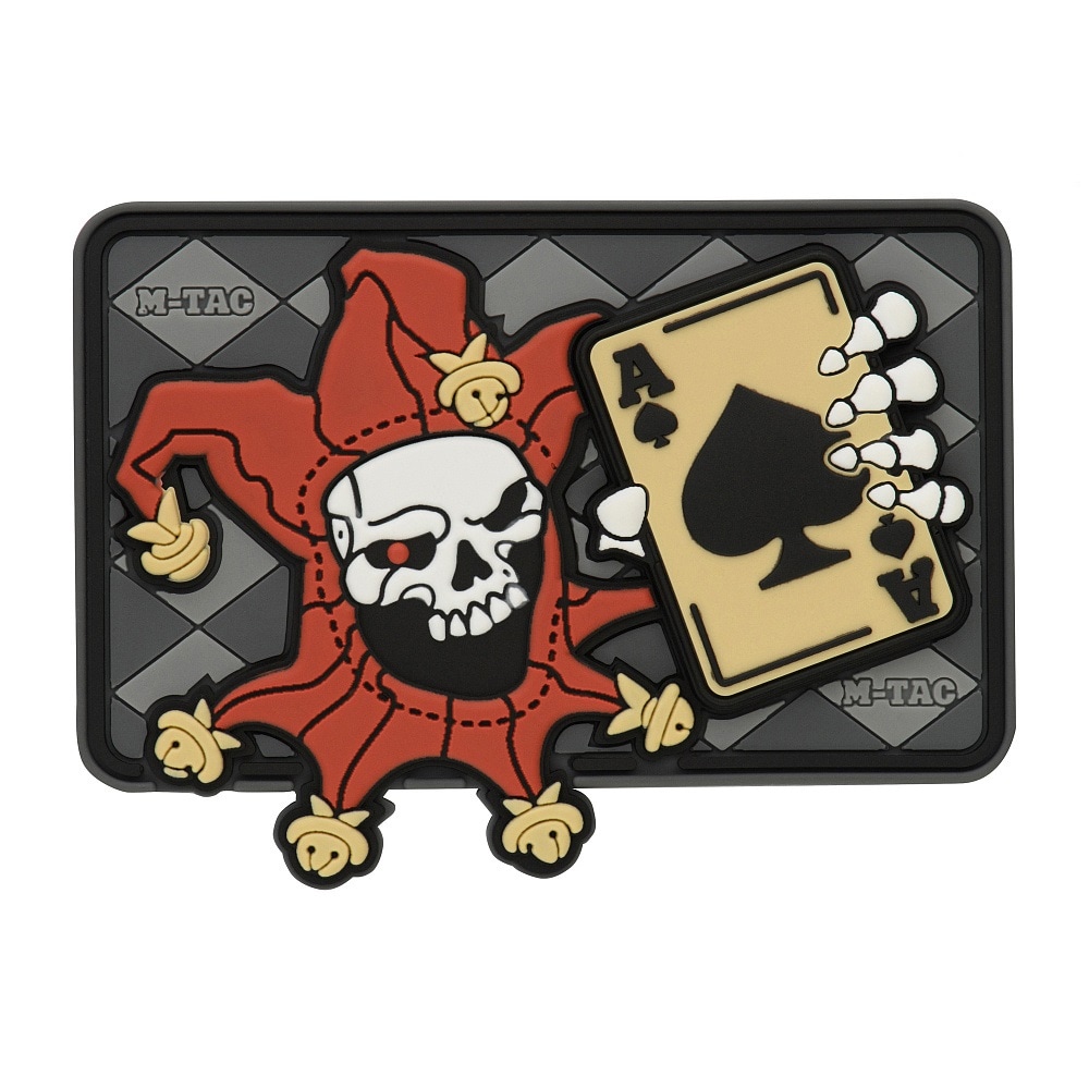 Patch - emblemă M-Tac Joker 3D PVC - Black