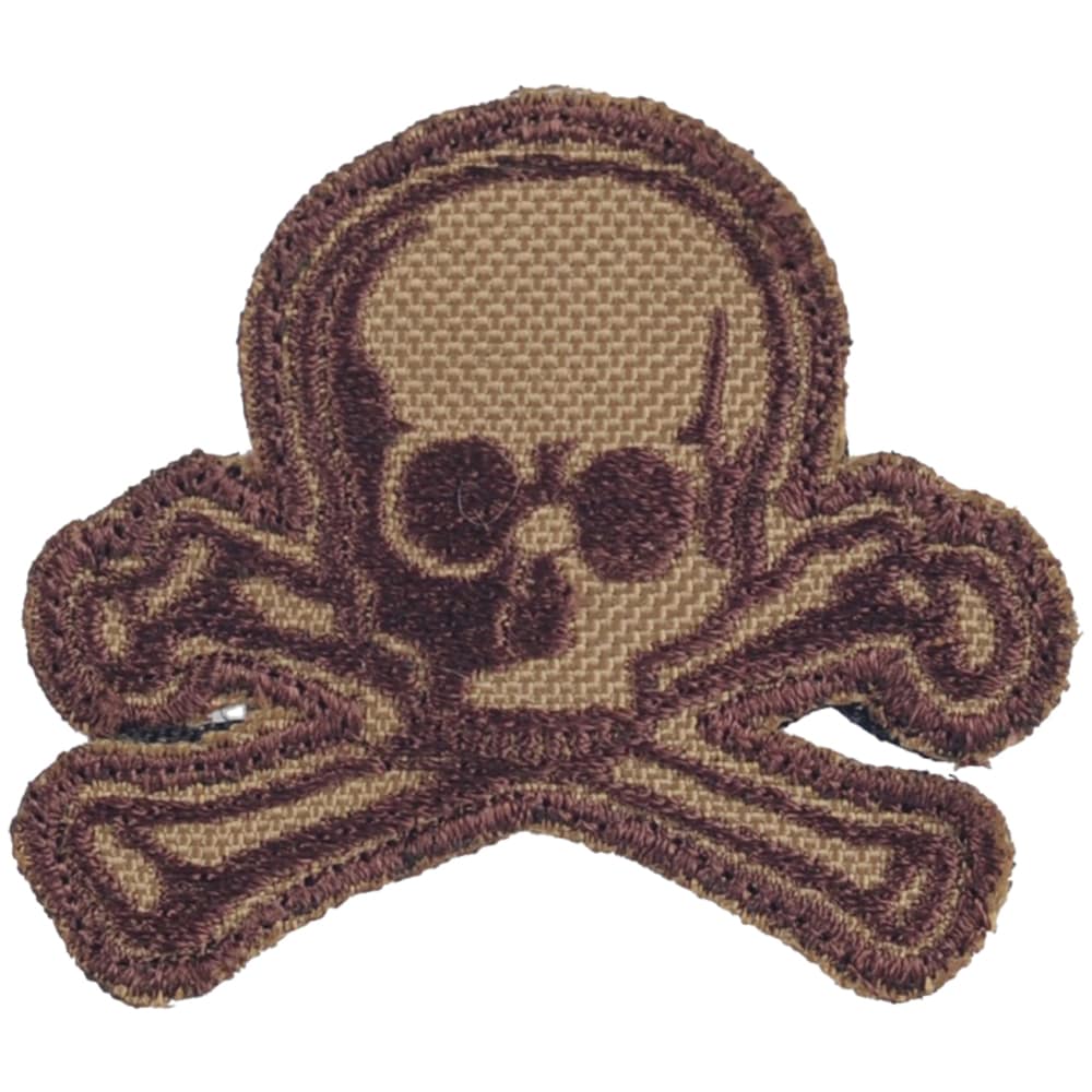 Patch - emblemă M-Tac Old Skull - Coyote