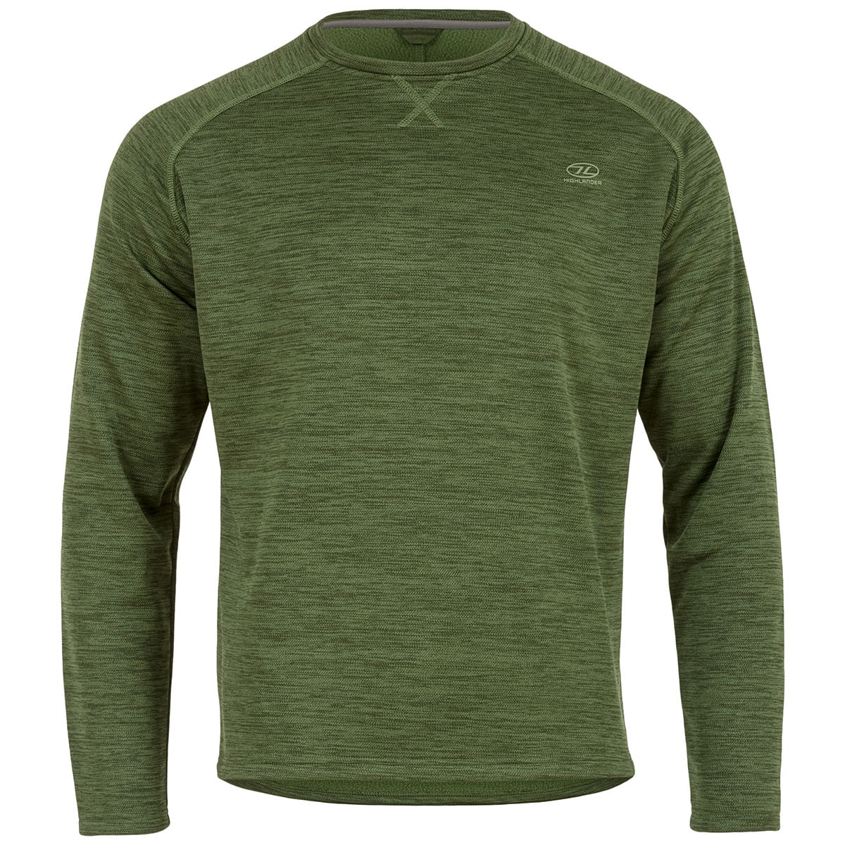 Bluză Highlander Outdoor Crew Neck Leaf - Green
