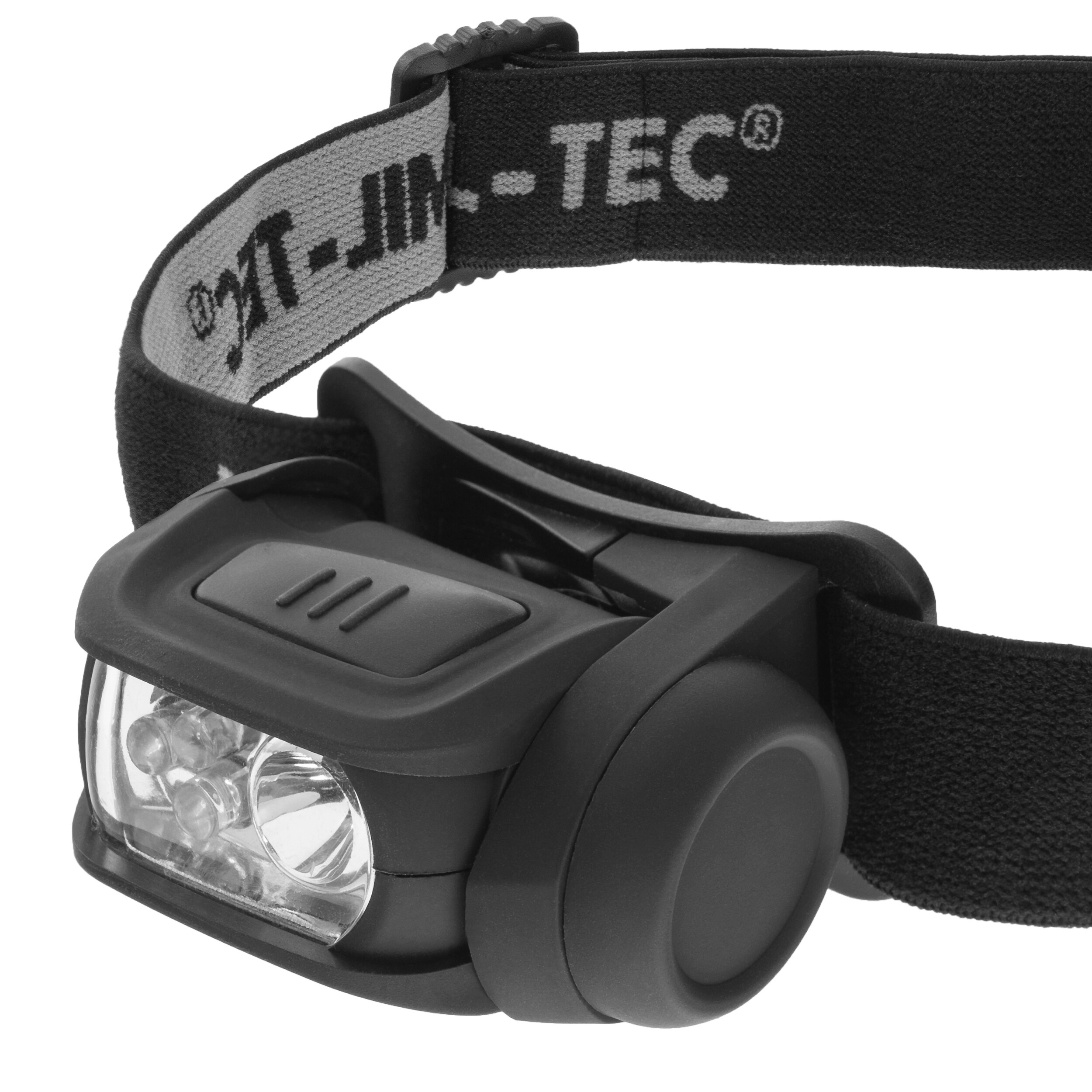 Lanternă frontală Mil-Tec LED 4 Color Black - 65 lumeni