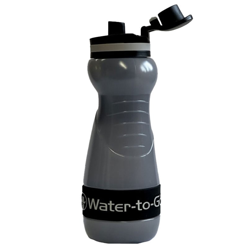 Sticlă cu filtru Water-to-Go Sugarcane 550 ml - Euro Black