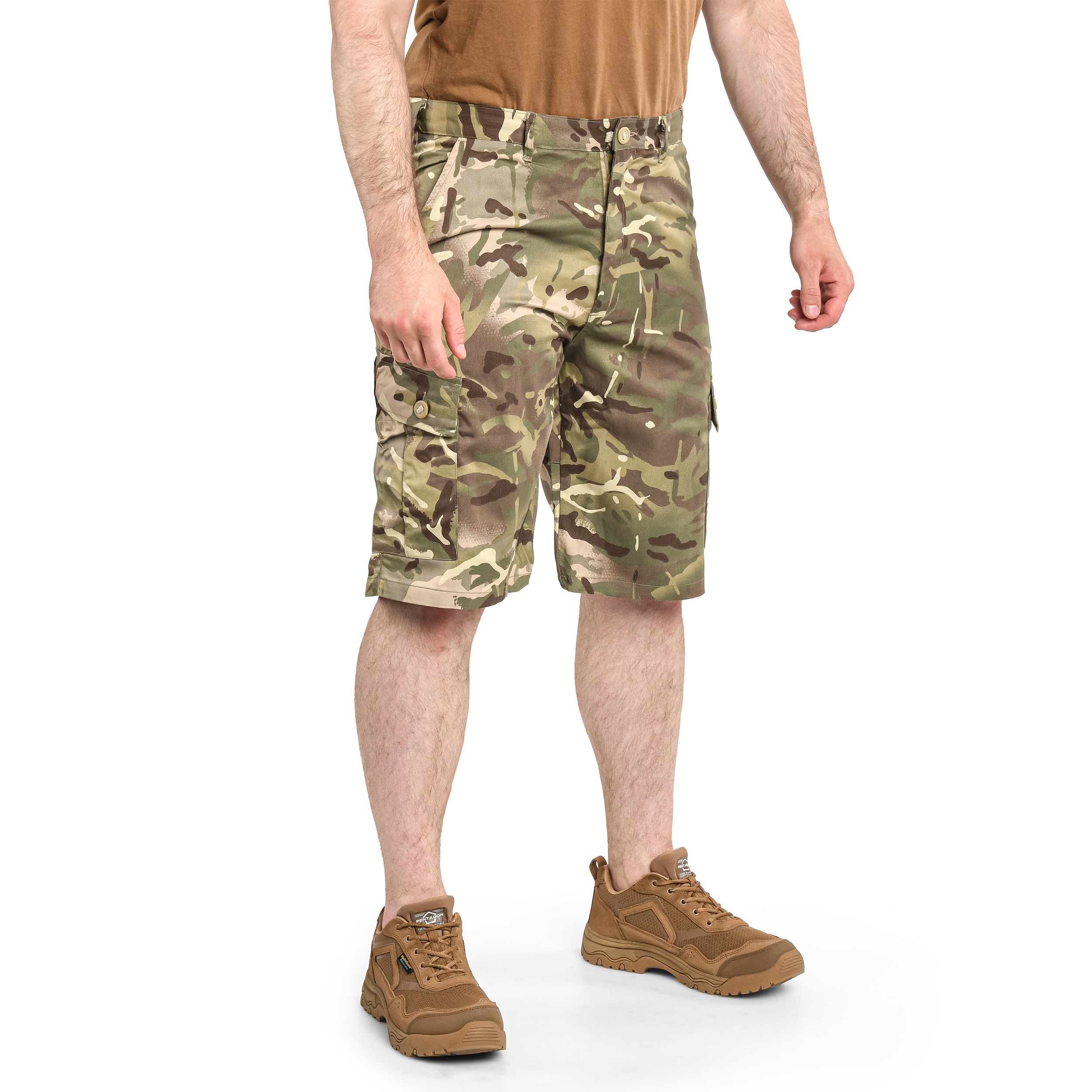 Pantaloni scurți Highlander Forces Elite - Arid MC Camo