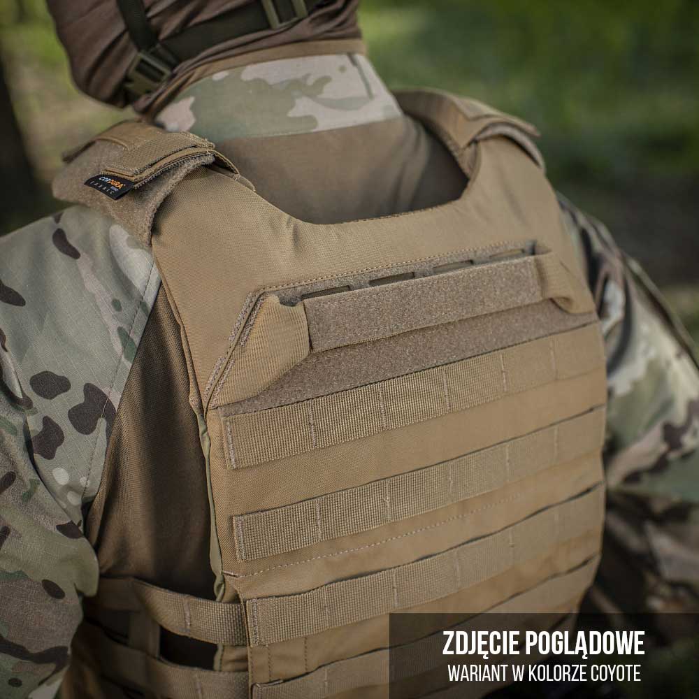 Vestă tactică tip Plate Carrier M-Tac Cuirass Fast QRS Gen. II - Black