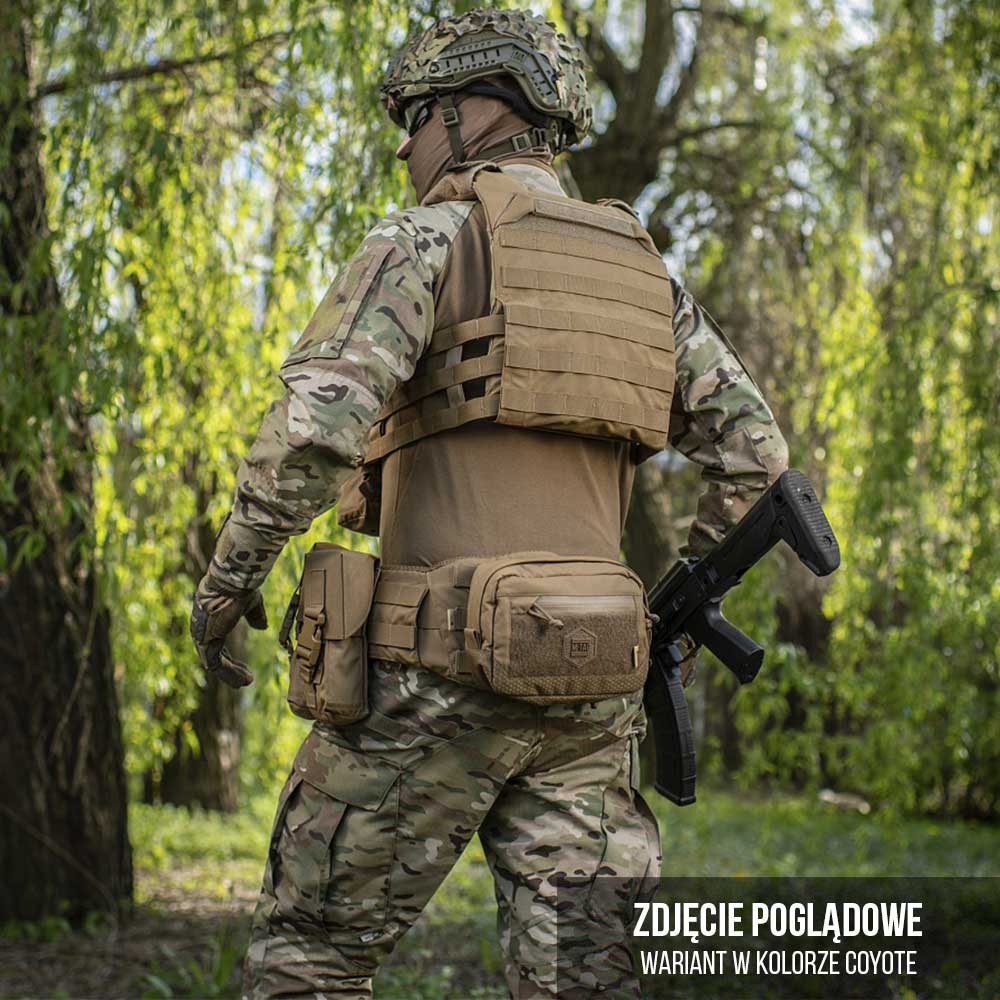 Vestă tactică tip Plate Carrier M-Tac Cuirass Fast QRS Gen. II - Black