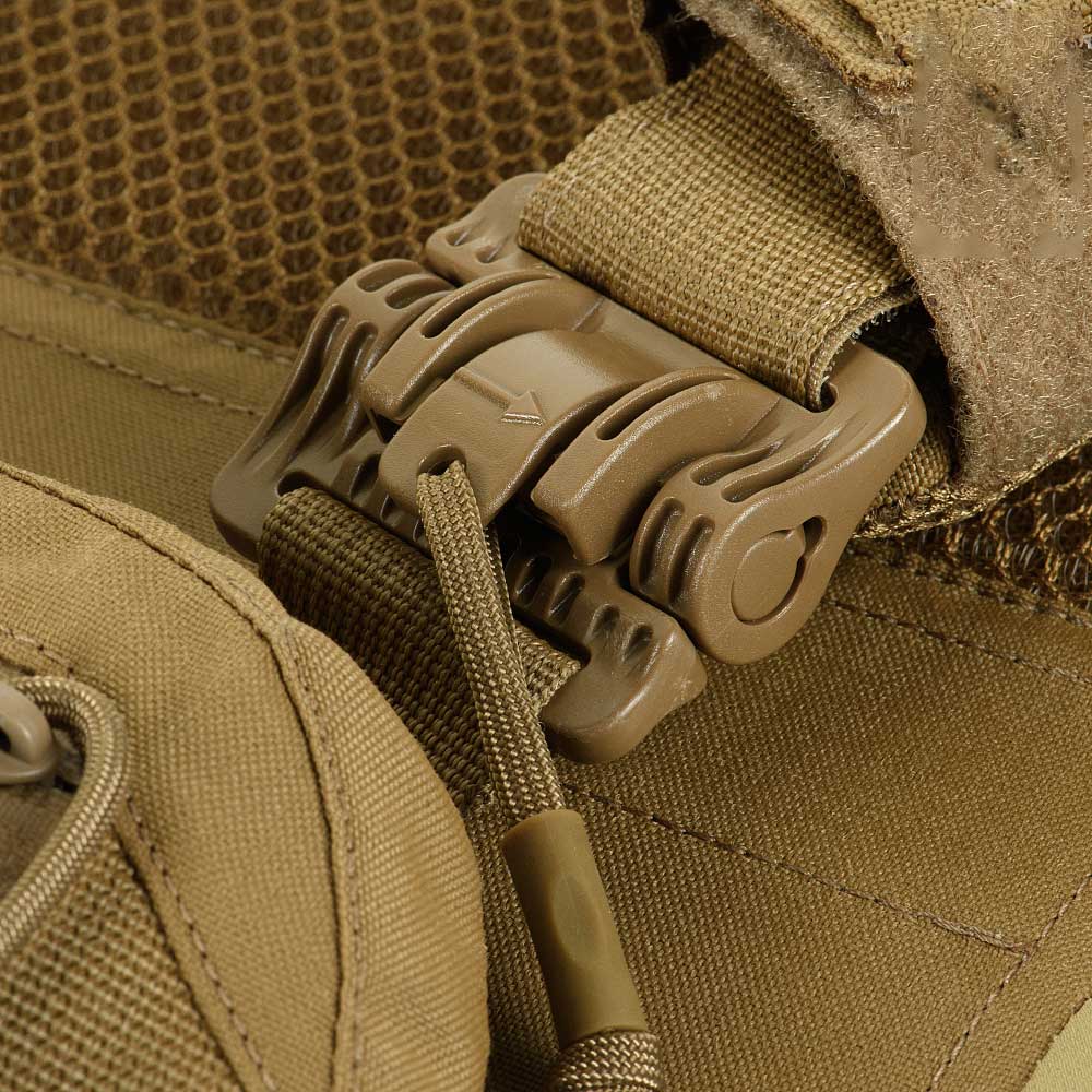 Vestă tactică tip Plate Carrier M-Tac Cuirass Fast QRS Gen. II - Coyote