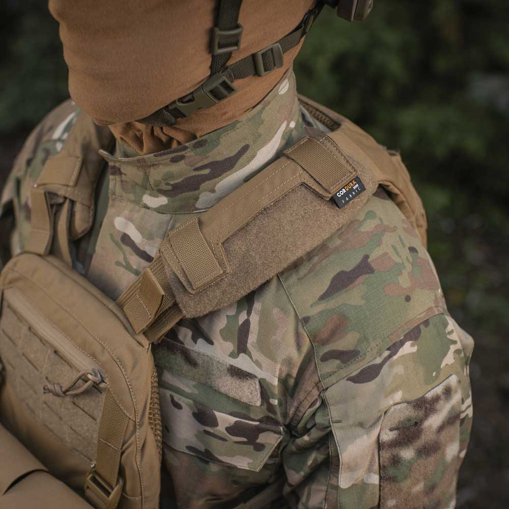 Vestă tactică tip Plate Carrier M-Tac Cuirass QRS Gen. II - Coyote