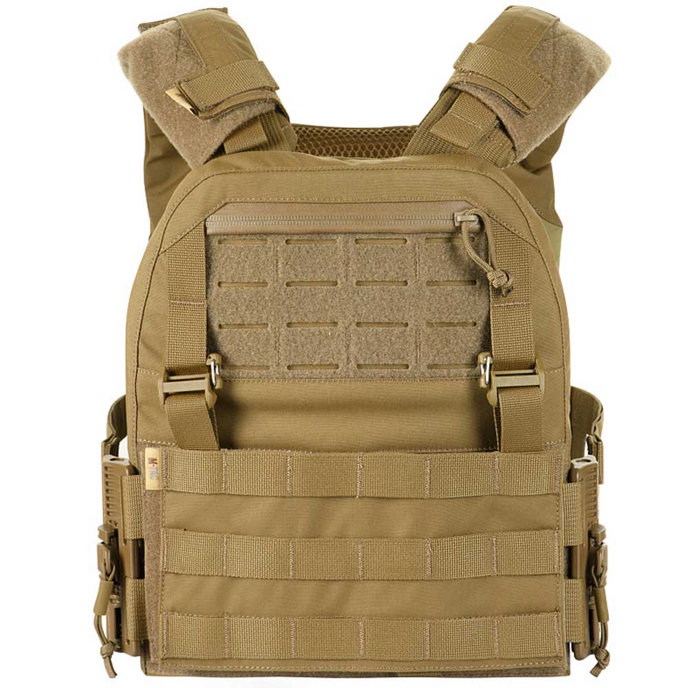 Vestă tactică tip Plate Carrier M-Tac Cuirass QRS Gen. II - Coyote