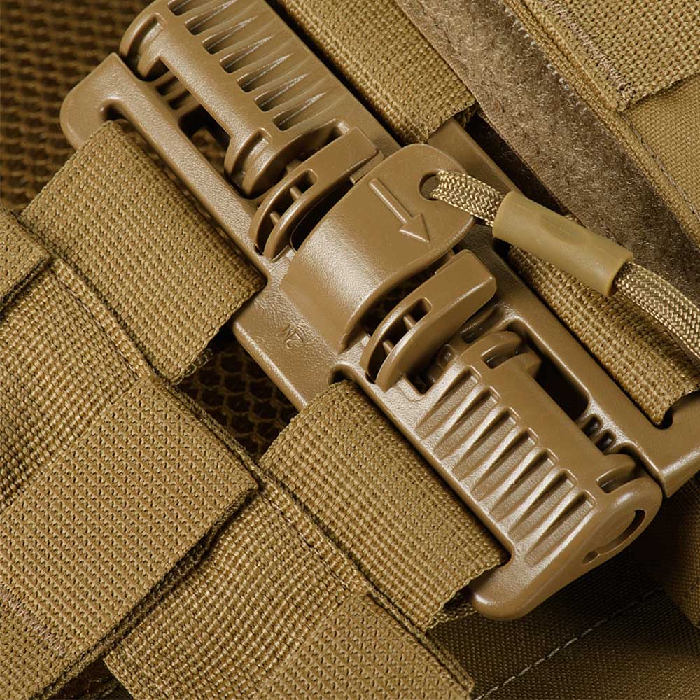 Vestă tactică tip Plate Carrier M-Tac Cuirass QRS Gen. II - Coyote