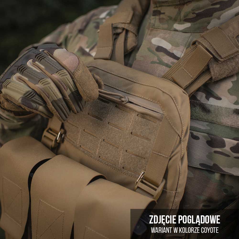 Vestă tactică tip Plate Carrier M-Tac Cuirass QRS Gen. II - Ranger Green