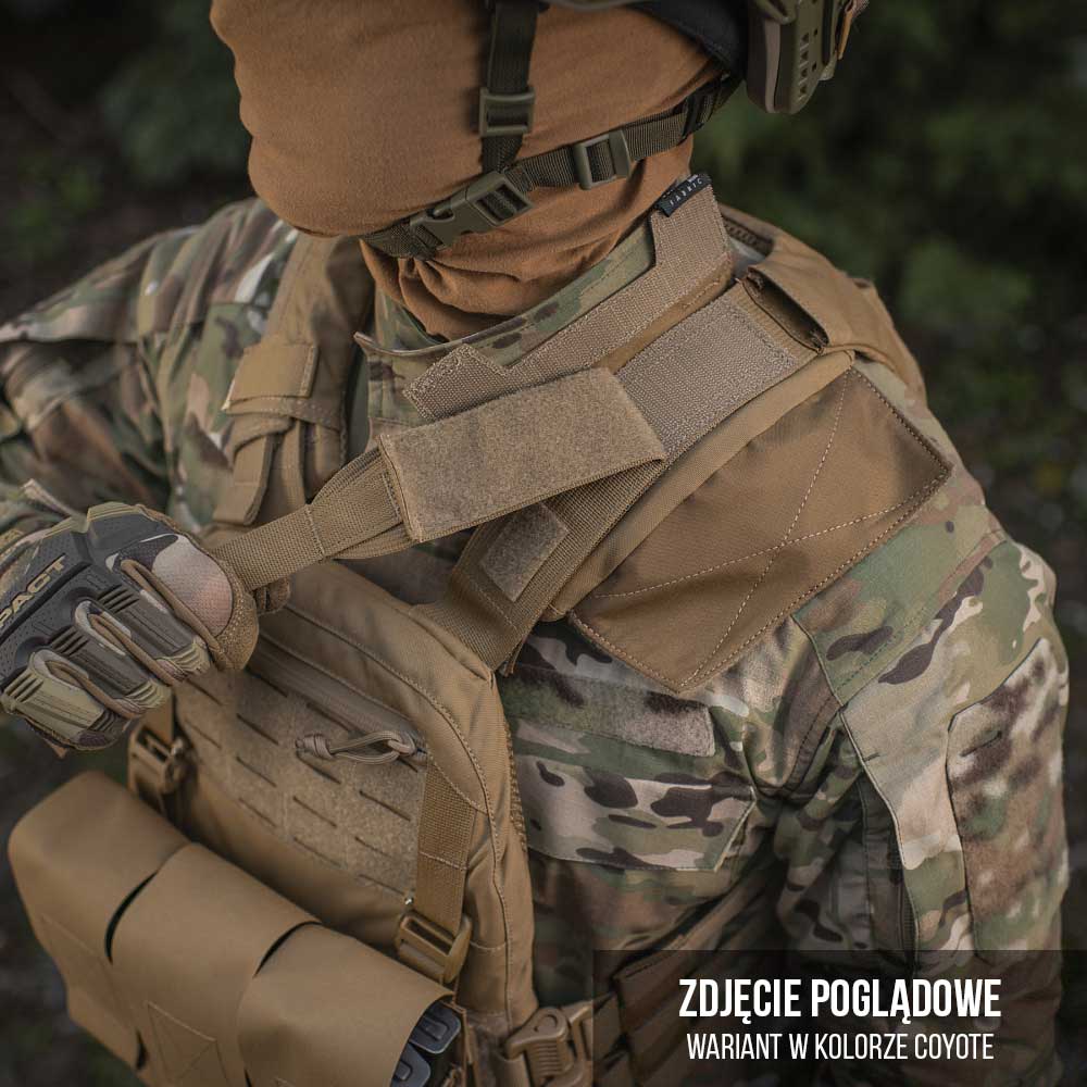 Vestă tactică tip Plate Carrier M-Tac Cuirass QRS Gen. II - Ranger Green