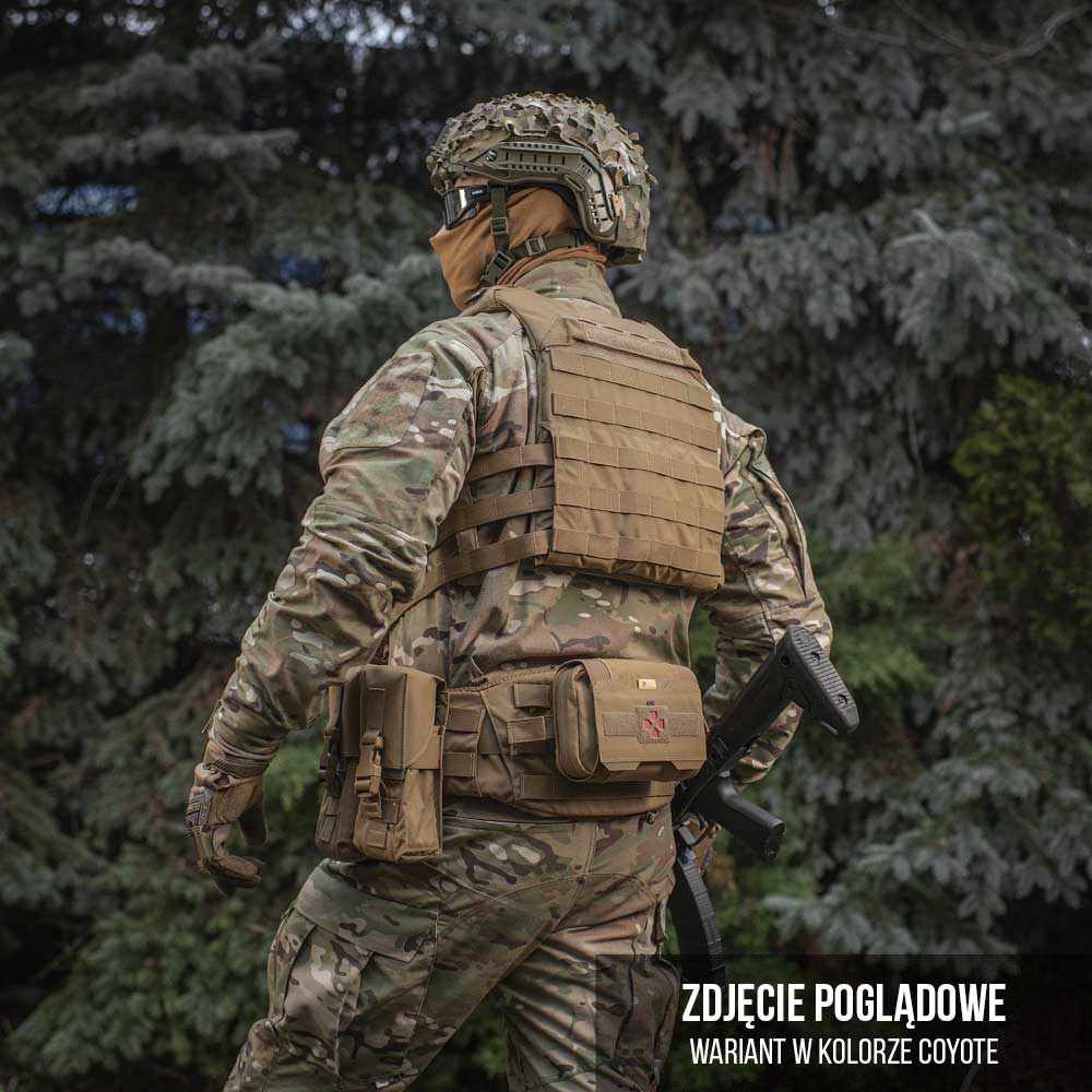 Vestă tactică tip Plate Carrier M-Tac Cuirass QRS Gen. II - Ranger Green