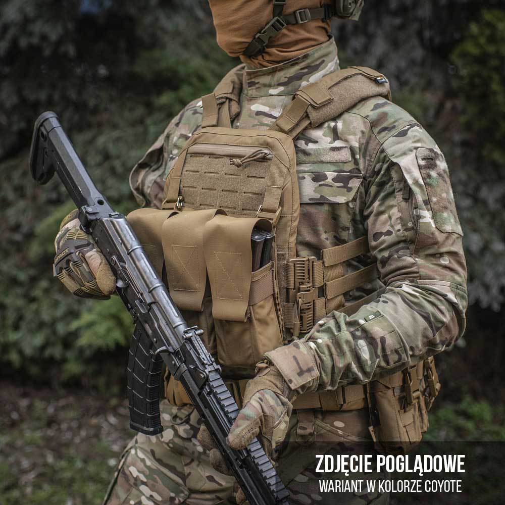 Vestă tactică tip Plate Carrier M-Tac Cuirass QRS Gen. II - Ranger Green