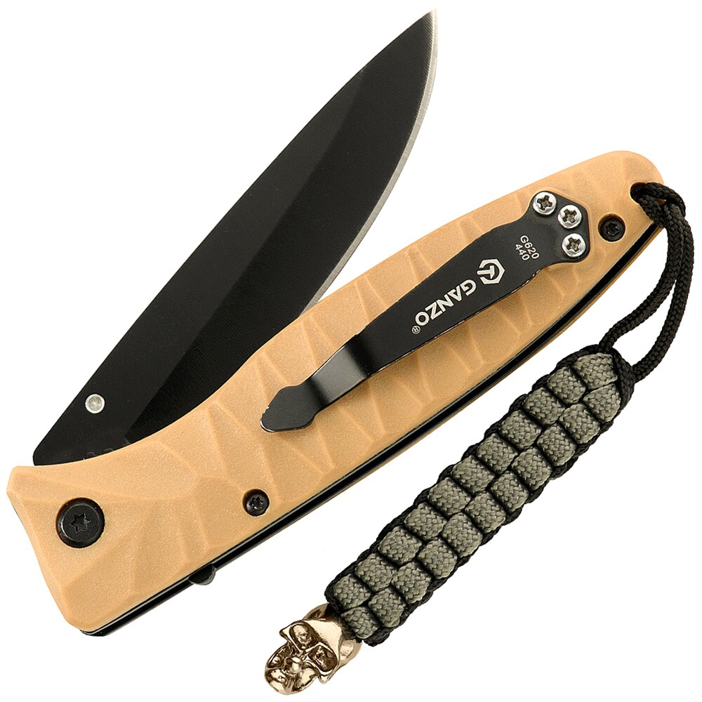 Breloc M-Tac Cuboid Skull - Black/Grey