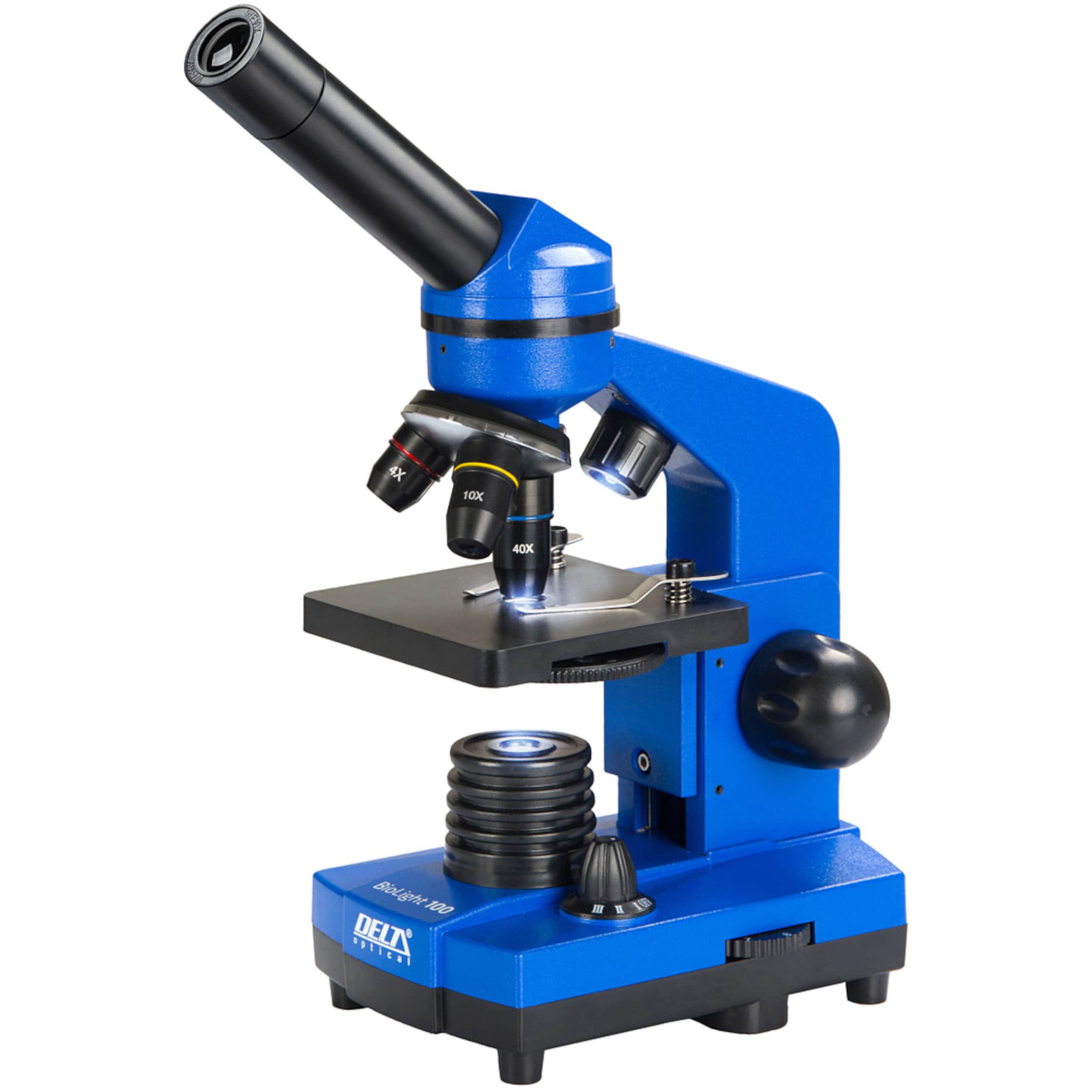 Microscop Delta Optical BioLight 100 - Albastru