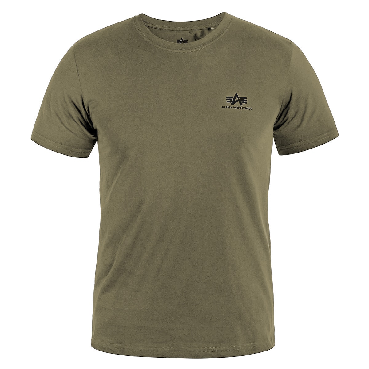 Tricou Alpha Industries Basic Small Logo - Olive