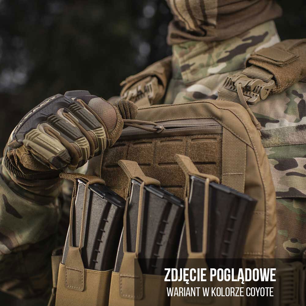 Vestă tactică tip Plate Carrier M-Tac Cuirass Fast QRS - MultiCam - pentru plăci balistice Medium