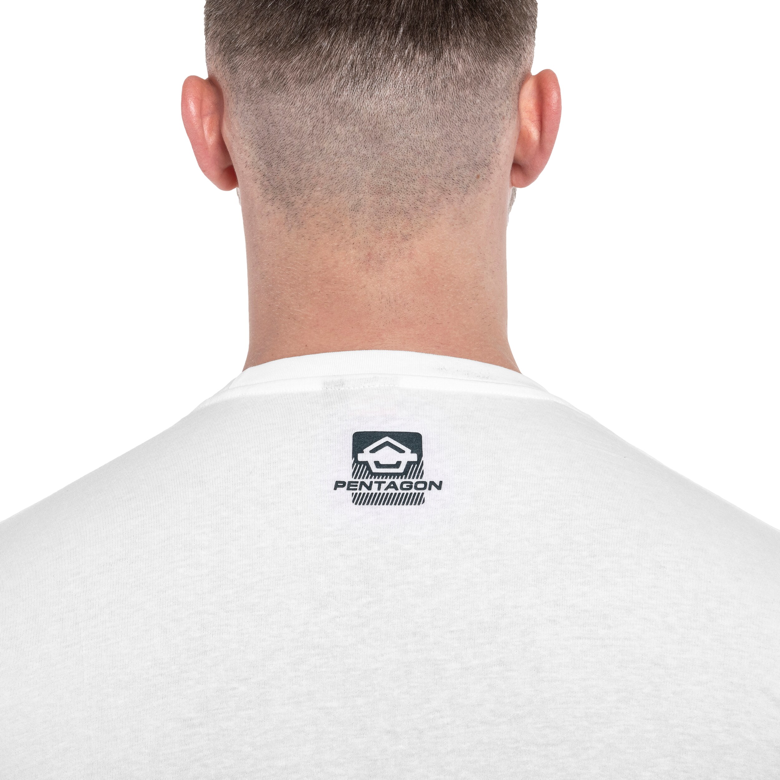 Tricou Pentagon Ageron „Hashtag” - White