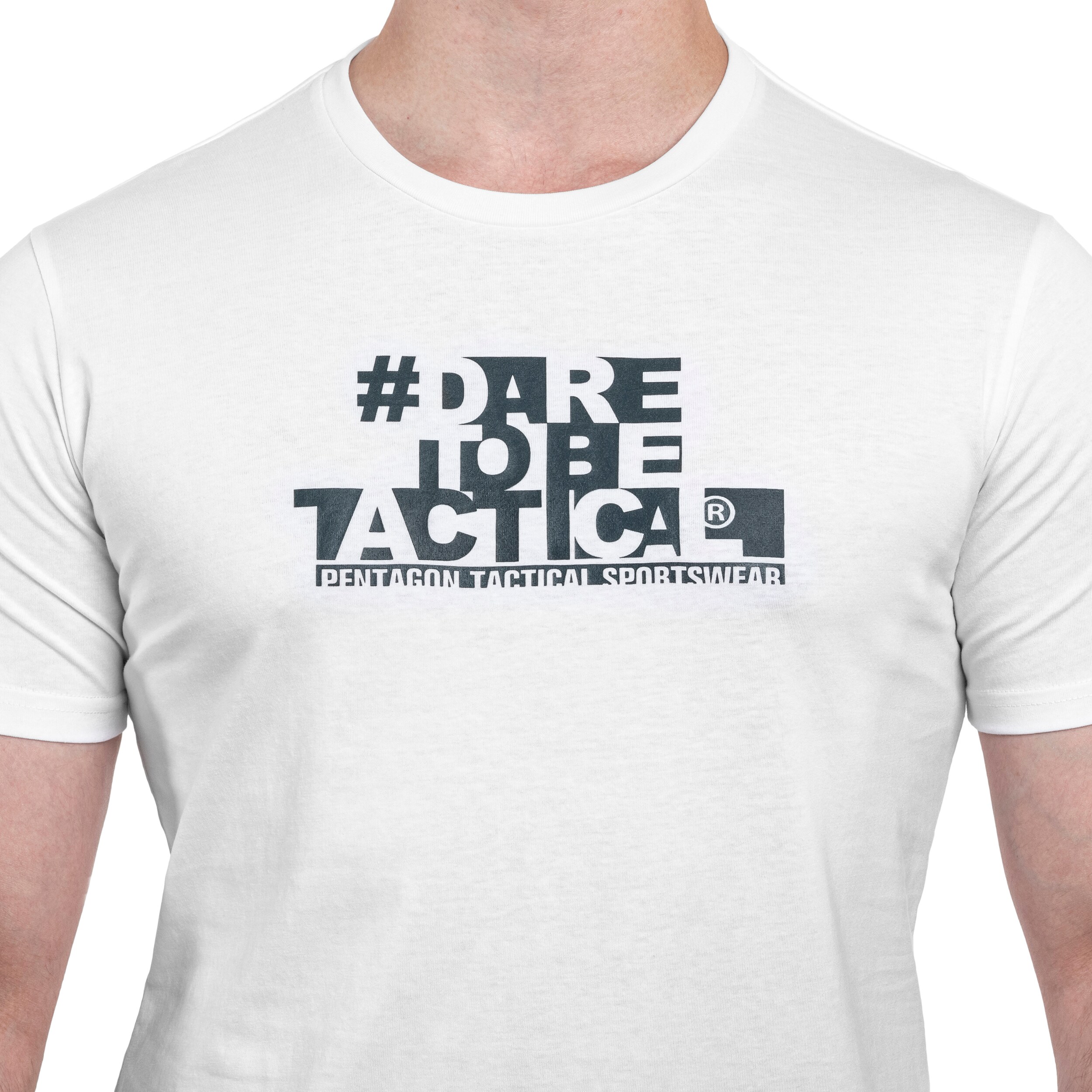 Tricou Pentagon Ageron „Hashtag” - White