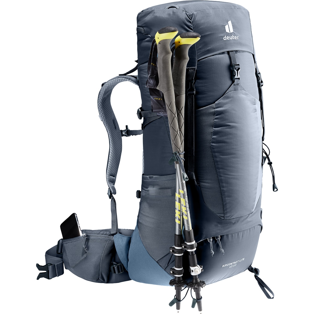 Rucsac Deuter Aircontact Lite 40+10 l - Black/Marine