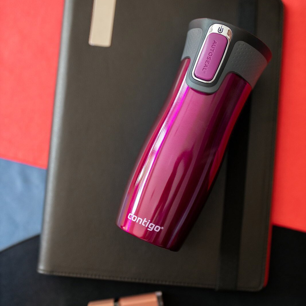 Cană termică Contigo West Loop 2.0 470 ml - Roșu