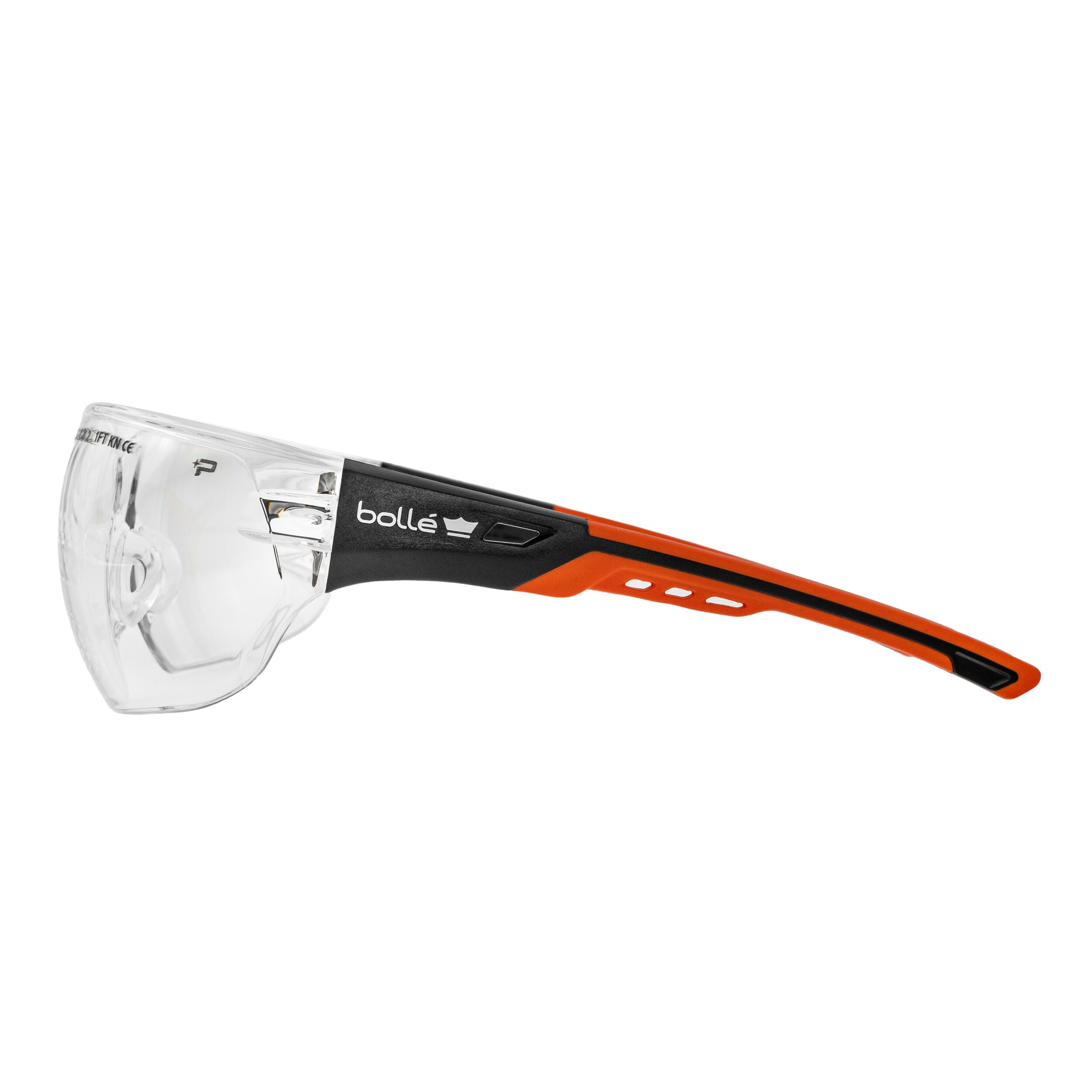 Ochelari tactici Bolle NESS+ Clear - Black/Orange