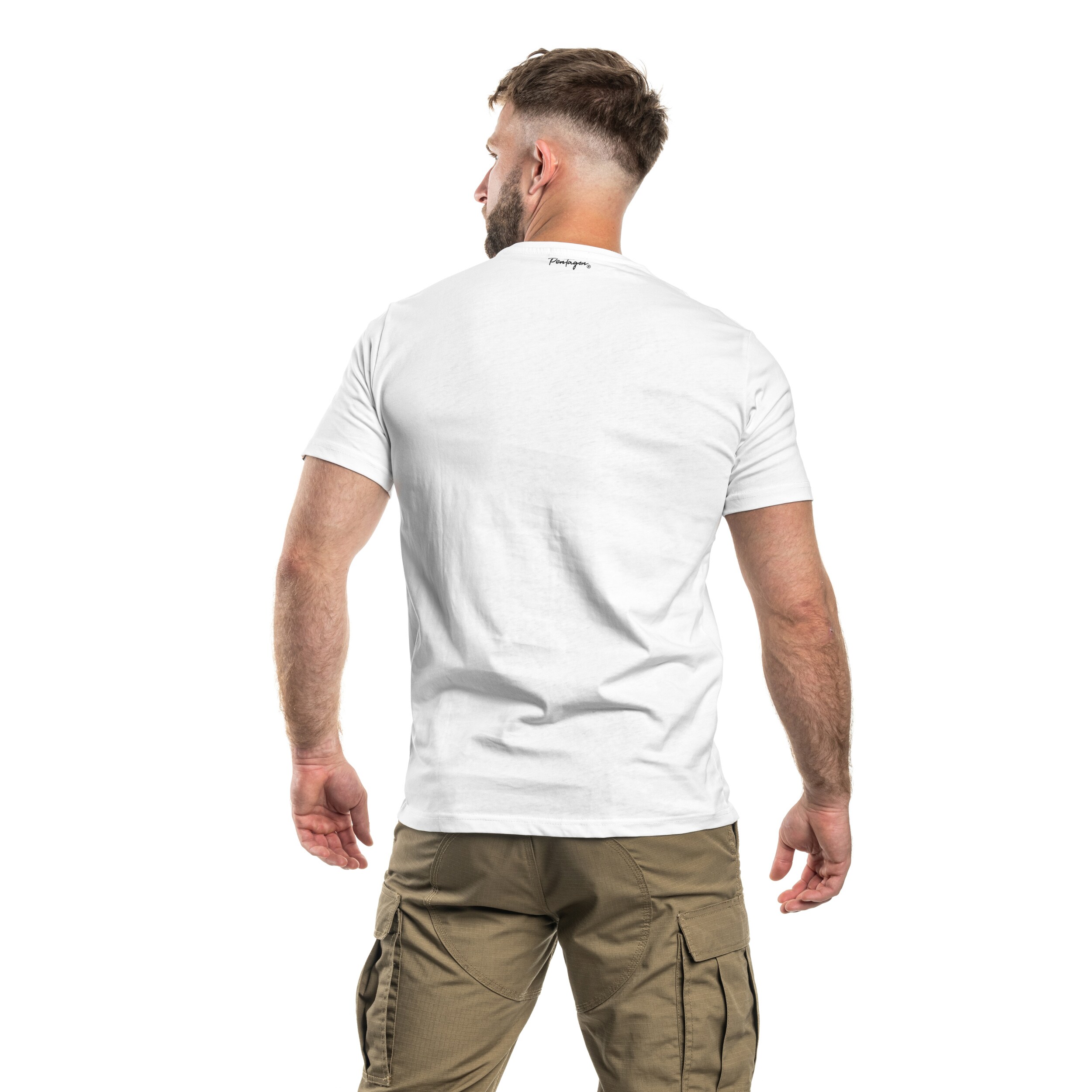 Tricou Pentagon Ageron Blank - White