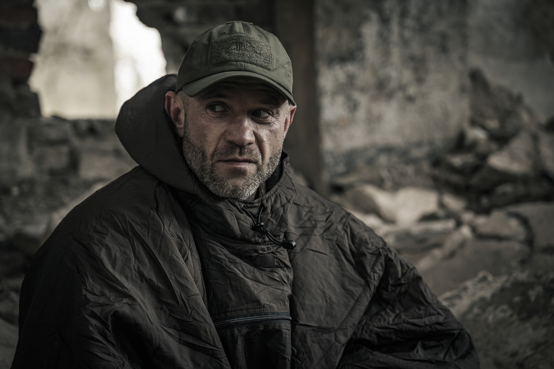 Șapcă cu velcro Helikon-Tex PolyCotton Rip-Stop - Olive Green