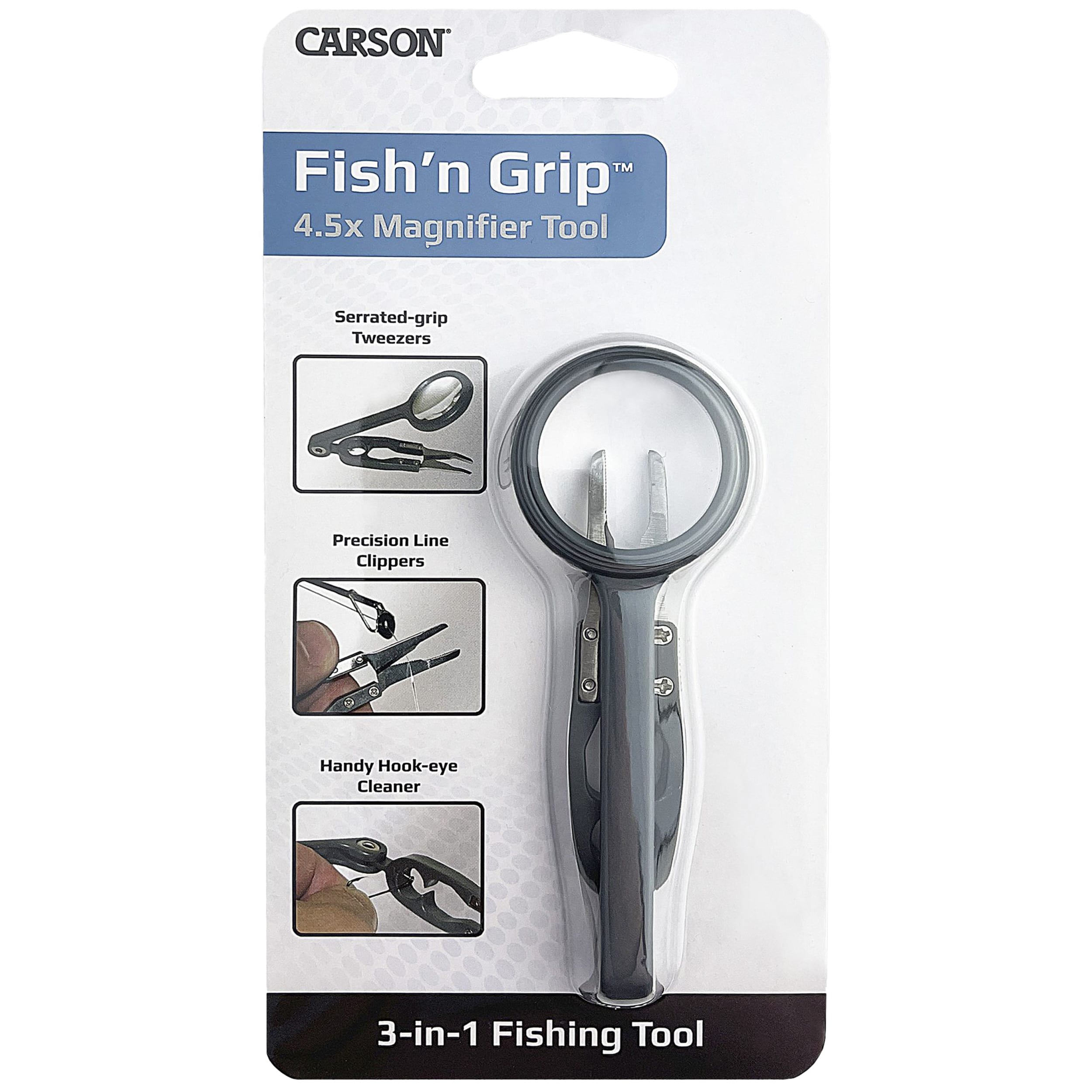 Lupă Carson Fish'n Grip 4,5x