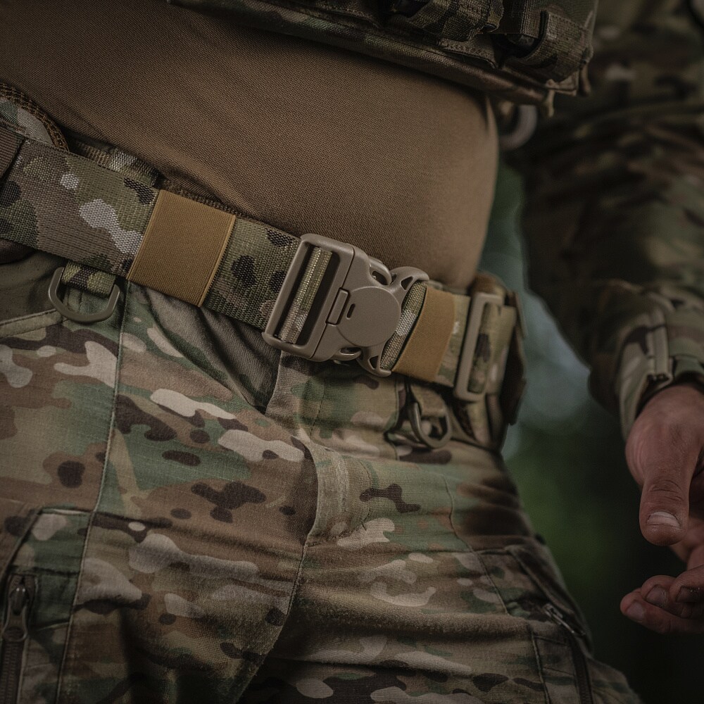 Centură tactică M-Tac War Belt Armor - MultiCam