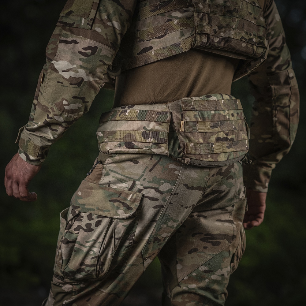 Centură tactică M-Tac War Belt Armor - MultiCam