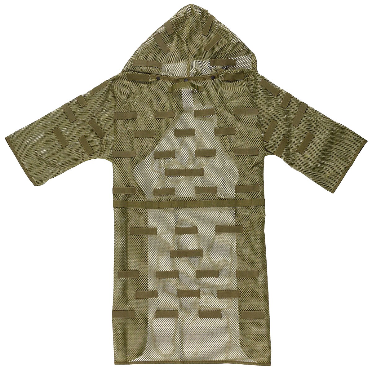 Costum de camuflaj MFH Mesh Coat cu bucle - Olive