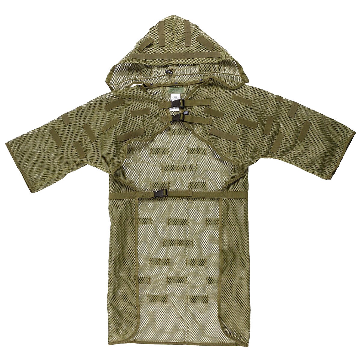 Costum de camuflaj MFH Mesh Coat cu bucle - Olive