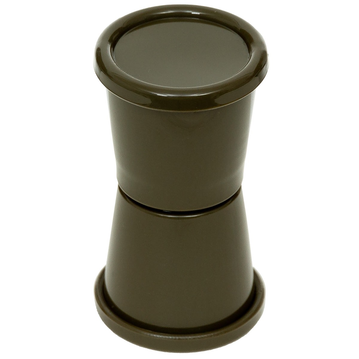 Recipient MFH Fox Outdoor Spice Shaker pentru 2 condimente - OD Green