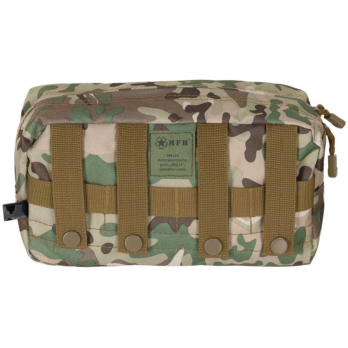 Borsetă MFH Utility Pouch MOLLE Large - Operation-Camo
