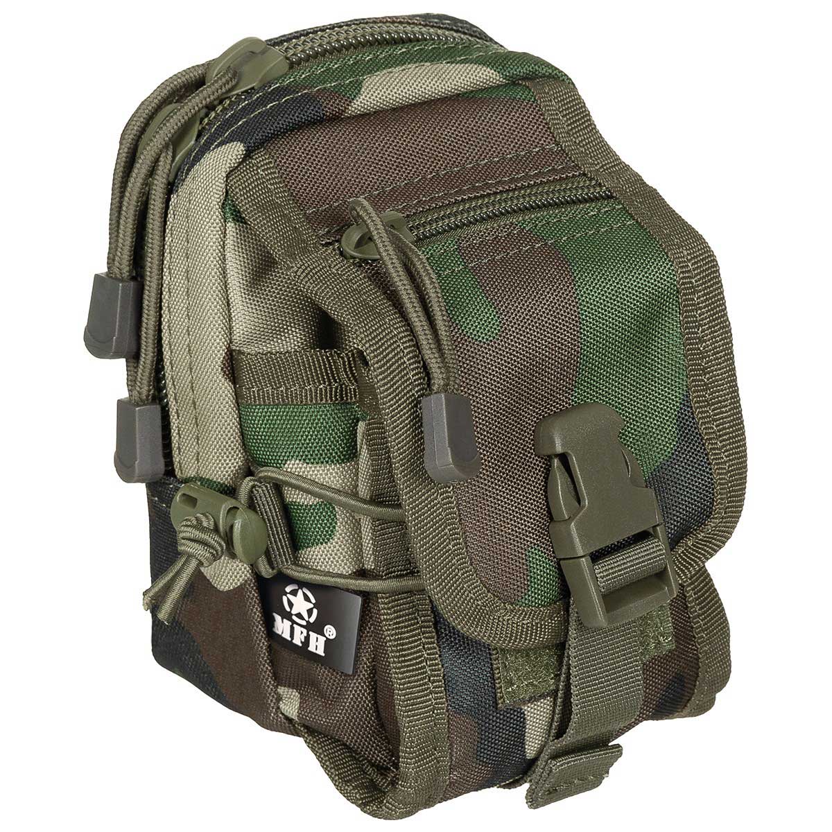 Borsetă MFH Utility Pouch MOLLE - Woodland
