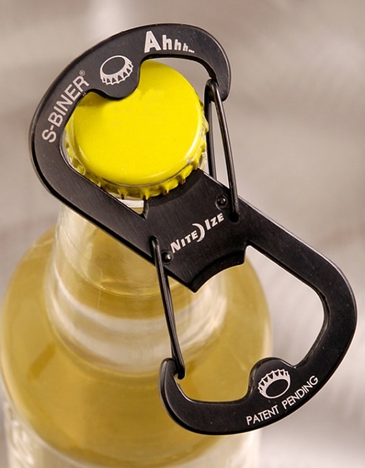 Carabină Nite Ize S-Biner Ahhh - Black