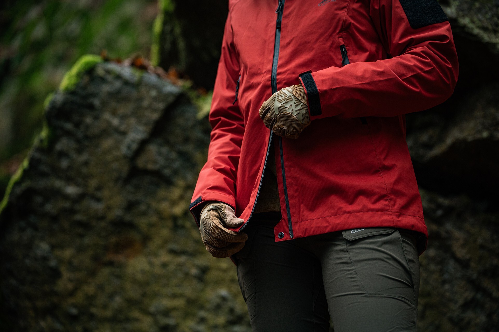 Geacă de damă Helikon Squall Hardshell - Crimson Sky