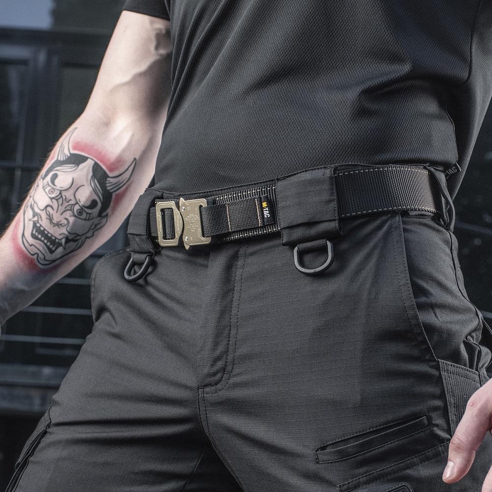 Centură tactică M-Tac Cobra Buckle Belt - Black