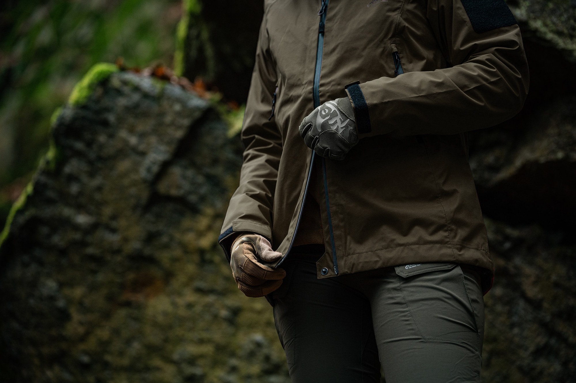 Geacă de damă Helikon-Tex Squall Hardshell - Taiga Green