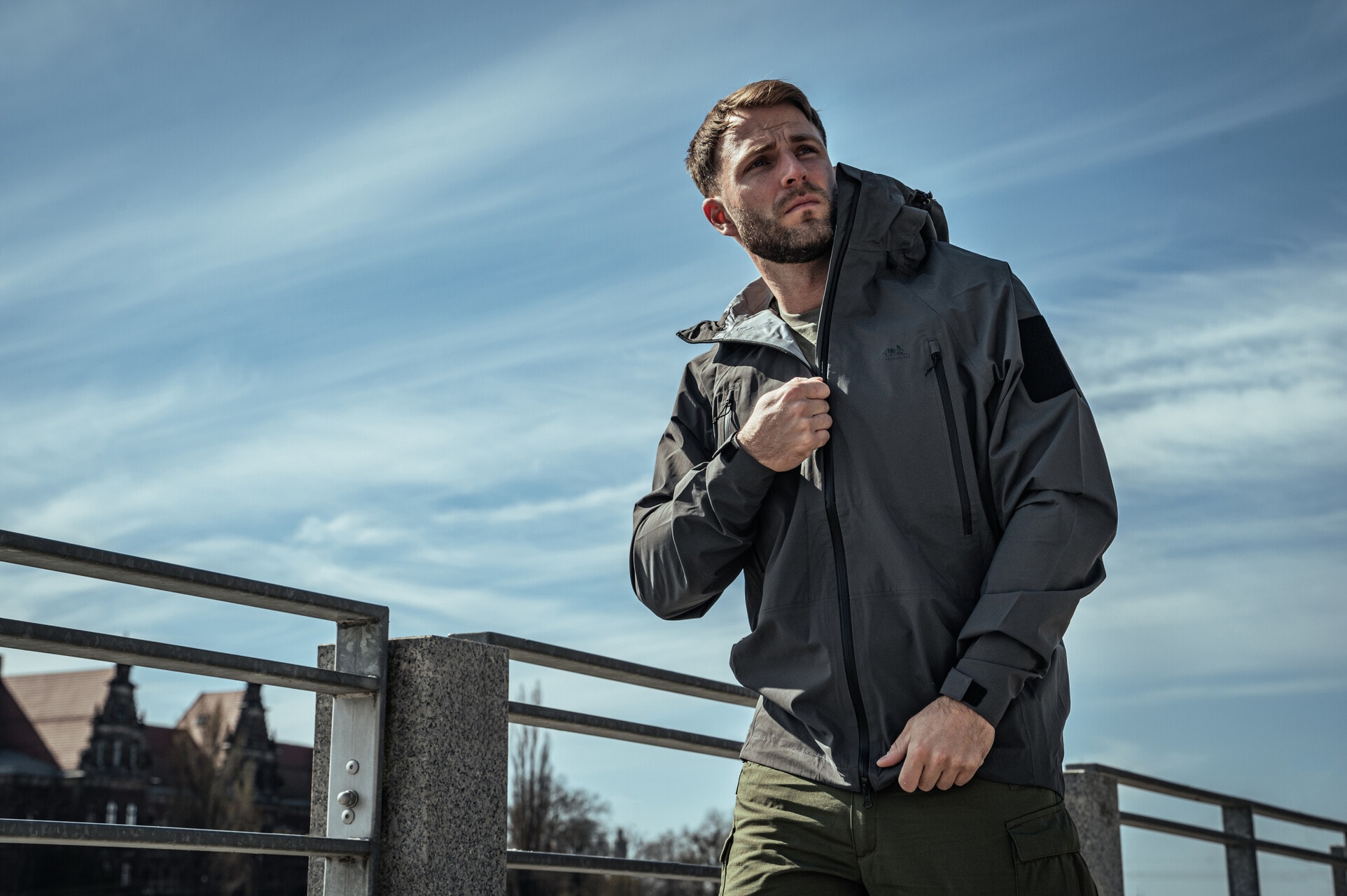 Geacă Helikon-Tex Squall Hardshell - Shadow Grey