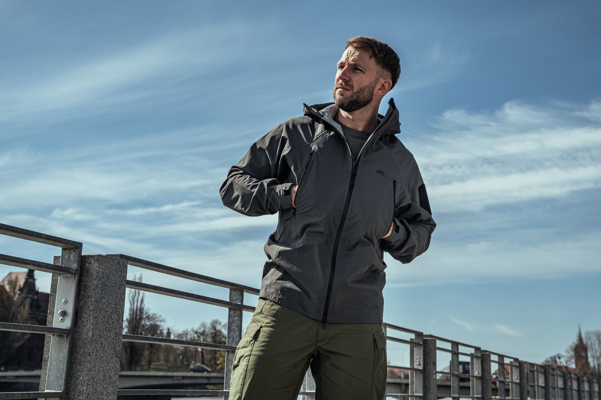 Geacă Helikon-Tex Squall Hardshell - Shadow Grey