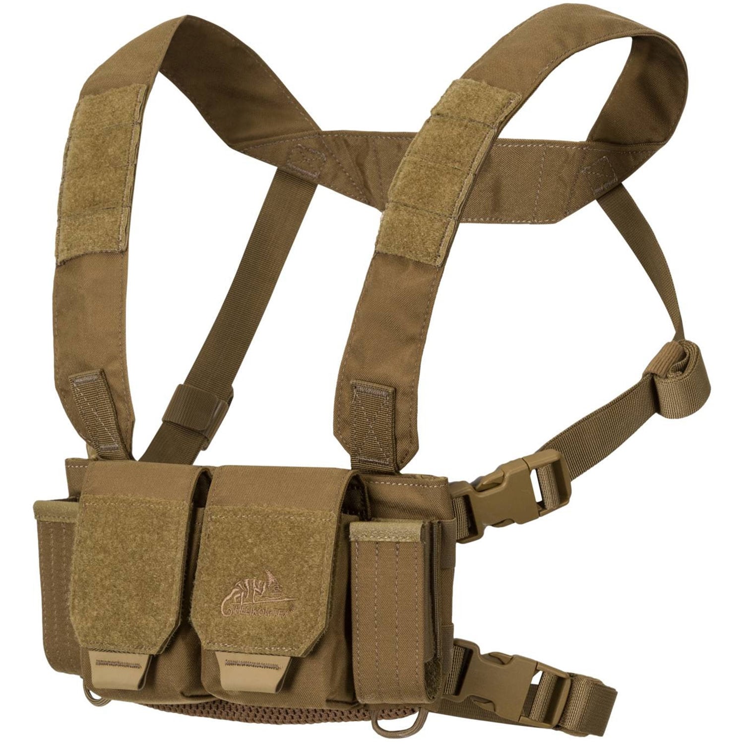 Vestă tactică tip Chest Rig Helikon-Tex Competition MultiGun - Coyote