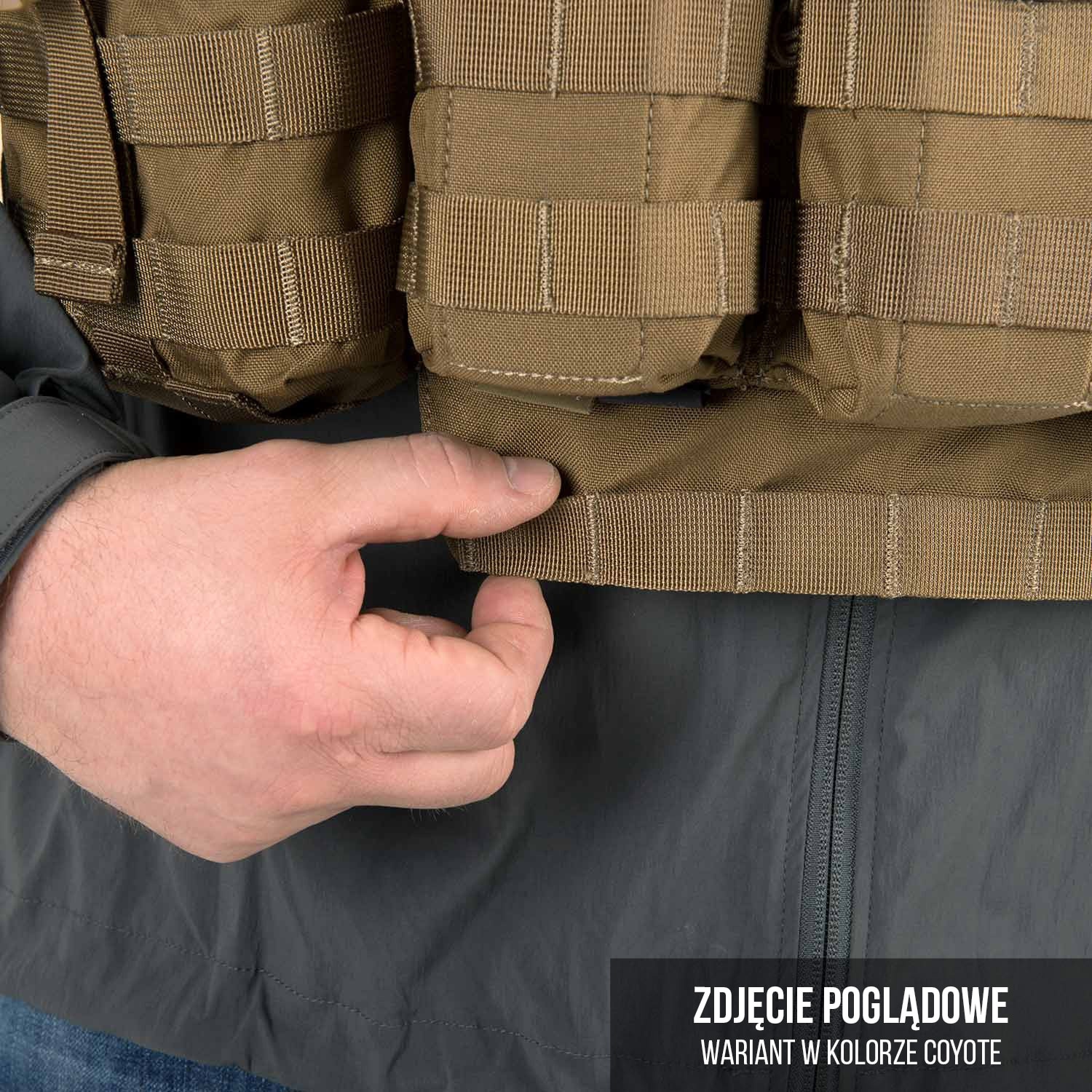 Vestă tactică Helikon-Tex Guardian Chest Rig - Shadow Grey