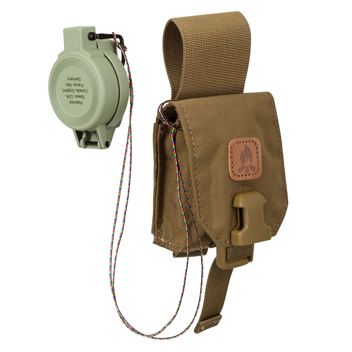 Borsetă Helikon Compass/Survival Pouch - Olive Green