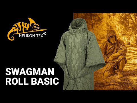Poncho Helikon Swagman Roll Basic - Black
