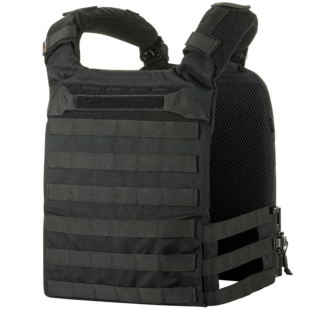 Vestă tactică tip Plate Carrier M-Tac Cuirass Fast QRS Gen. II Black - pentru plăci balistice L/XL